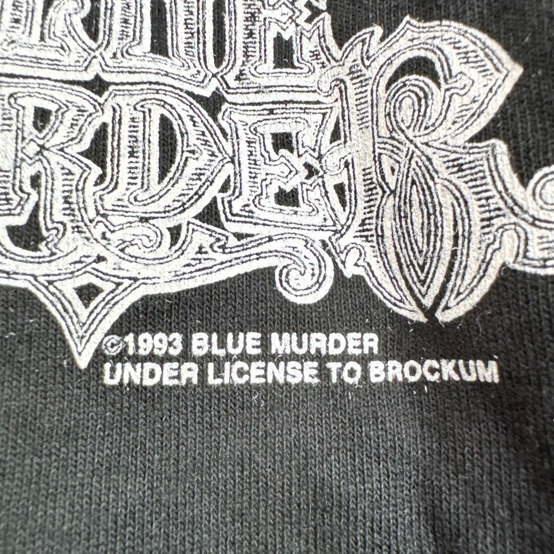 希少 90s BLUE MURDER ヴィンテージ バンド ロングTシャツ L