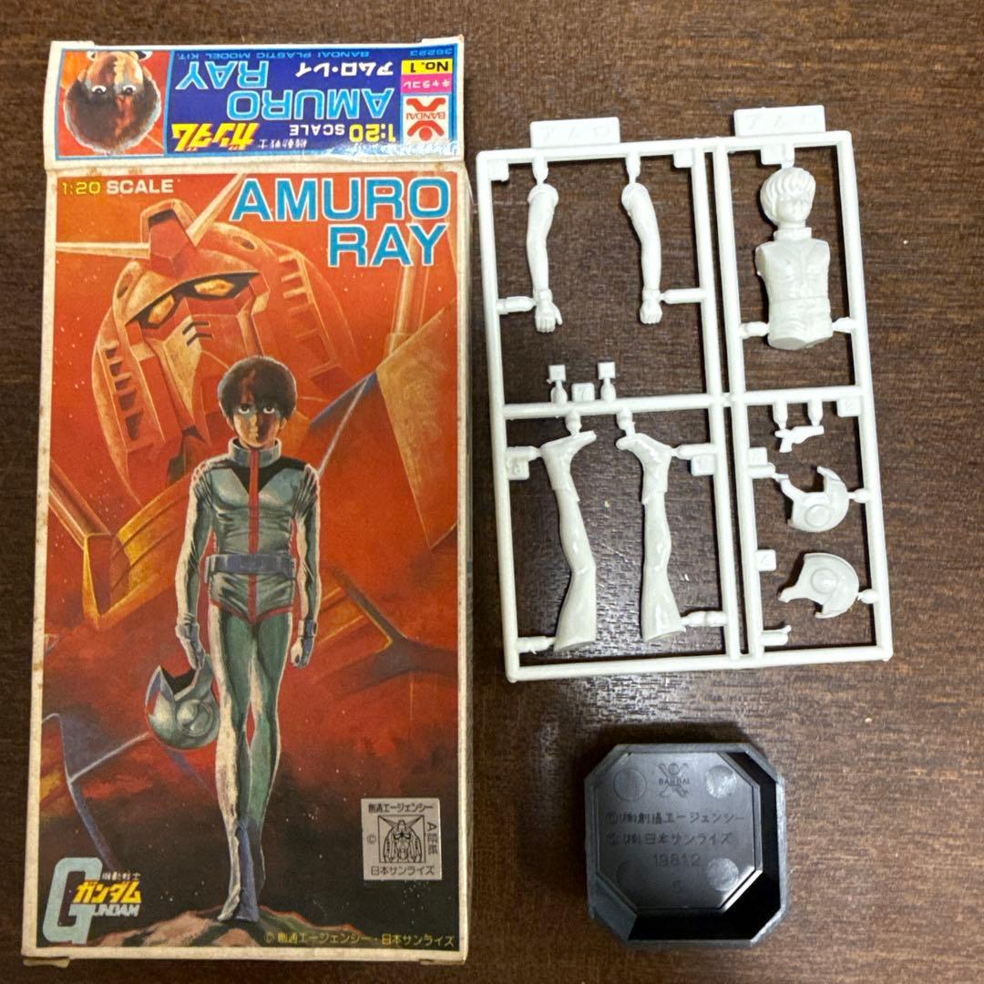 【ガンダム1/20 キャラ6体セット 未組立 旧キット】