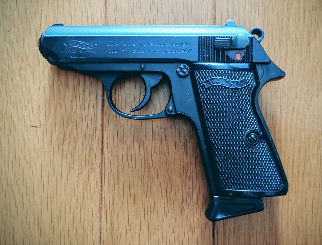 【美品】マルゼン　ワルサーニューPPK/S ブラックモデル (ジャンク？)