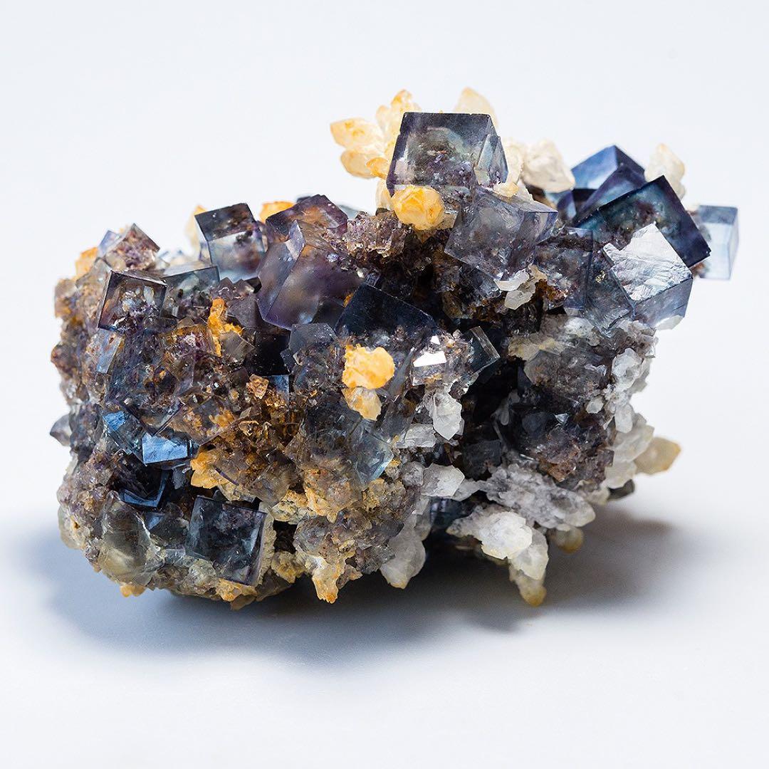 フローライト 蛍石 ナミビア オコルス 天然石 原石 鉱物標本 鉱石 F1