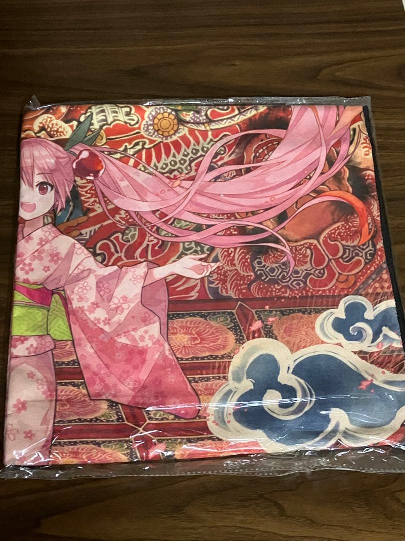 「弘前ねぷたまつり」×桜ミク ビジュアルビッグタオル ill.by iXima