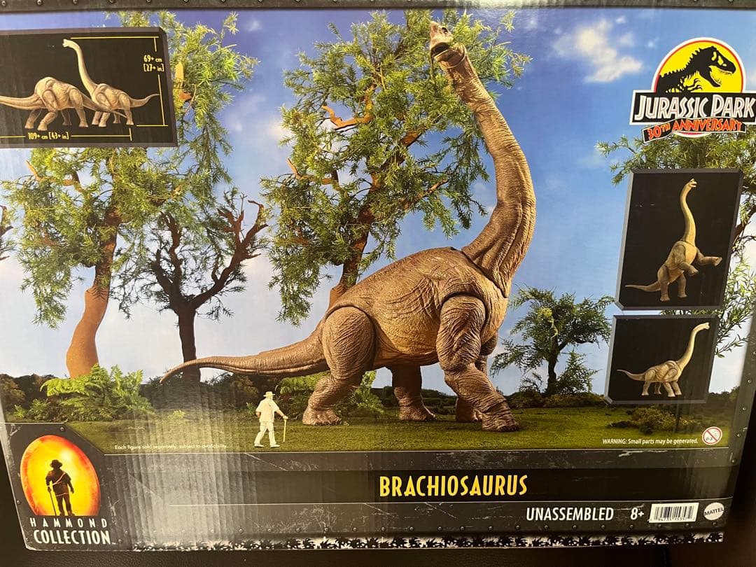 未開封 ハモンドコレクション ブラキオサウルス ジュラシックパーク マテル