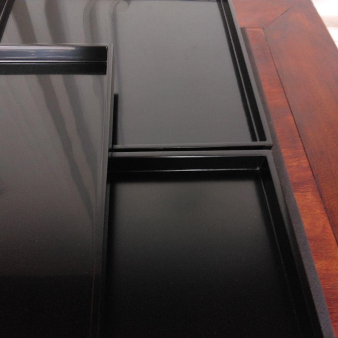 懐石膳　漆塗り　木製