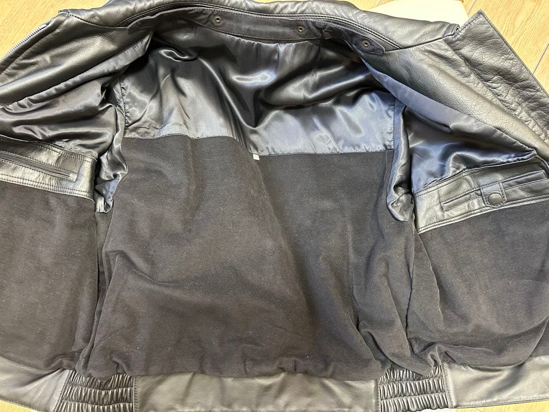 吉*郎様 ★実物★デッドストック★ドイツ連邦州警察★ライダース・レザージャケット