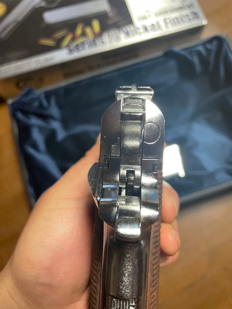 東京マルイ　コルト ガバメント シリーズ'70 ニッケルフィニッシュ