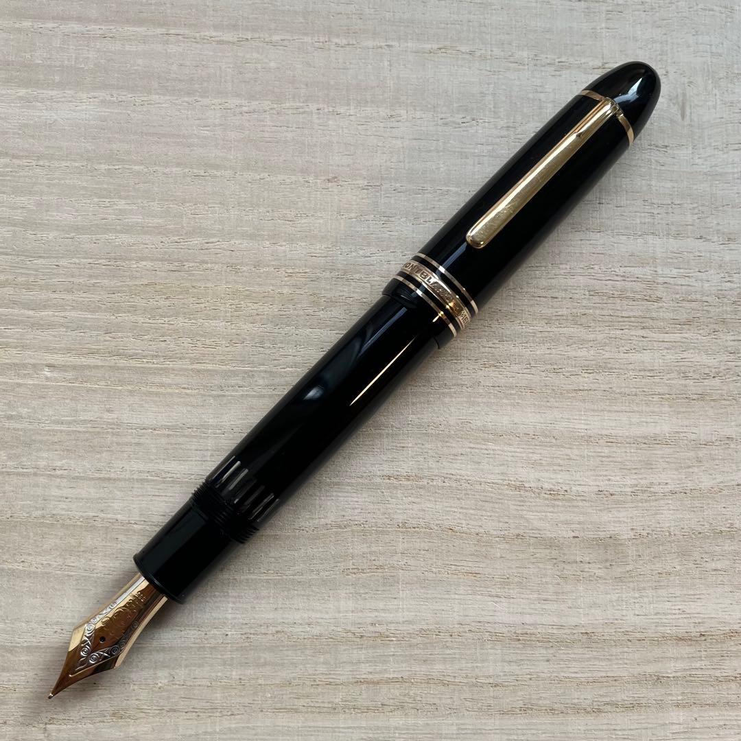 モンブラン 149 14C 三帯 70年代 マイスターシュテュック 万年筆 F