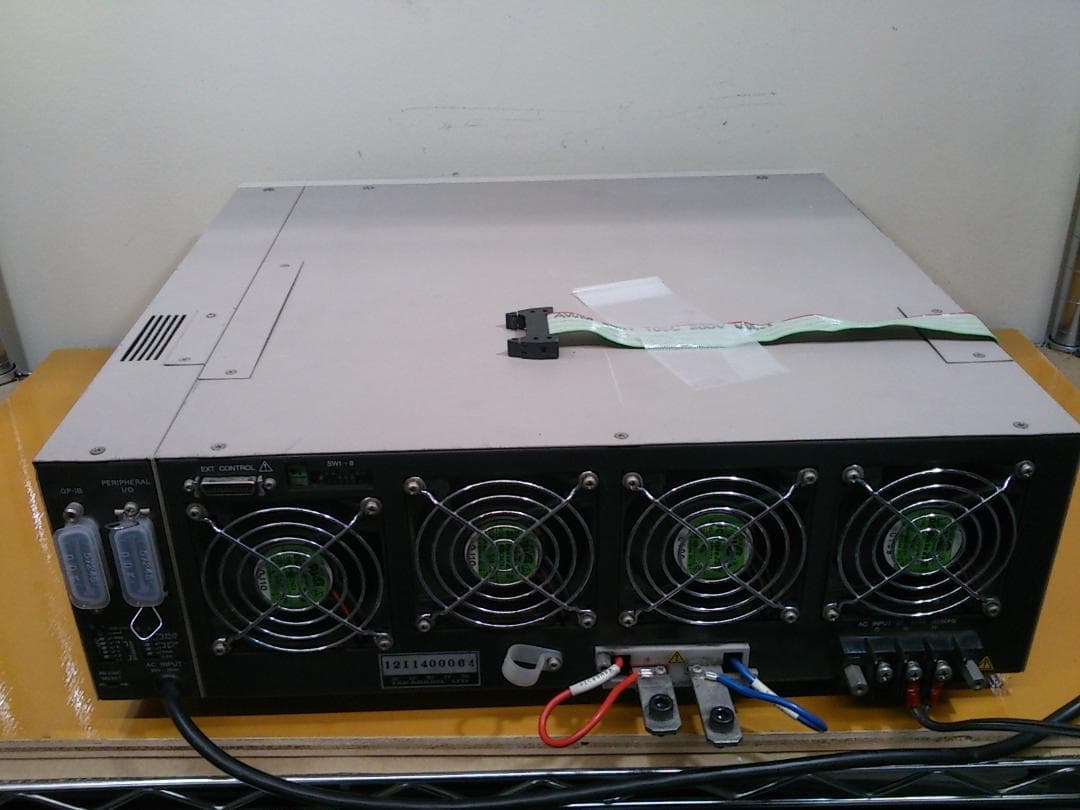 動作確認済　直流安定化電源 ズーム電源　高砂 EX-1500H2　240V25A