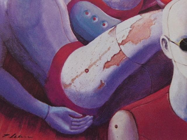 石井武夫、遠い岬、希少な額装用画集より、新品高級額装付、状態良好