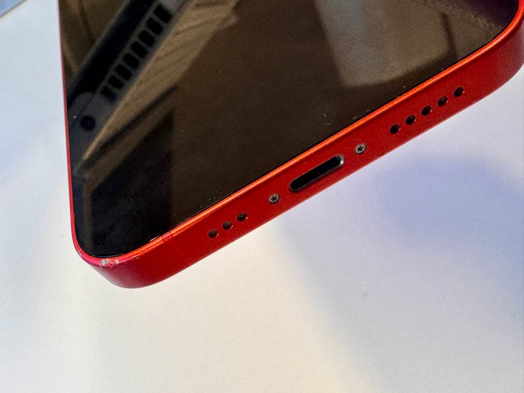 【美品】Apple iPhone 12 レッド 64GB