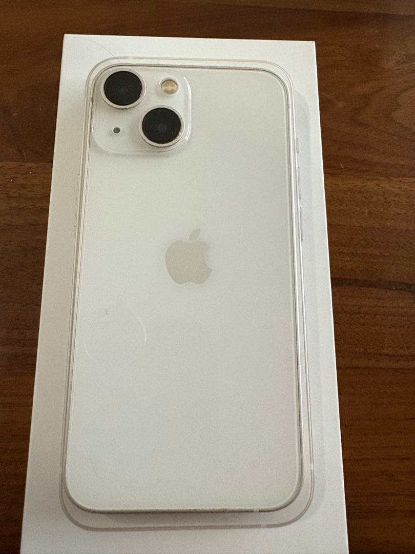 美品✳︎iPhone13miniホワイト