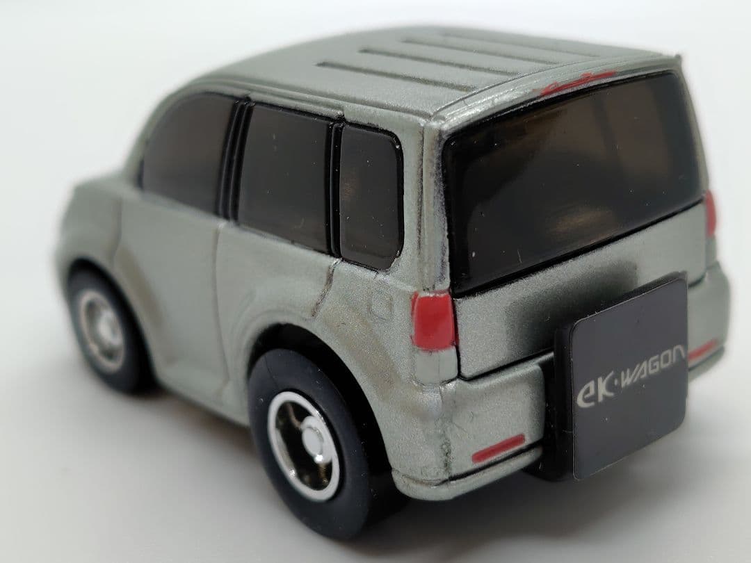 9台セット　ミニカー　三菱　ekワゴン　プルバック　カラーサンプルミニカー