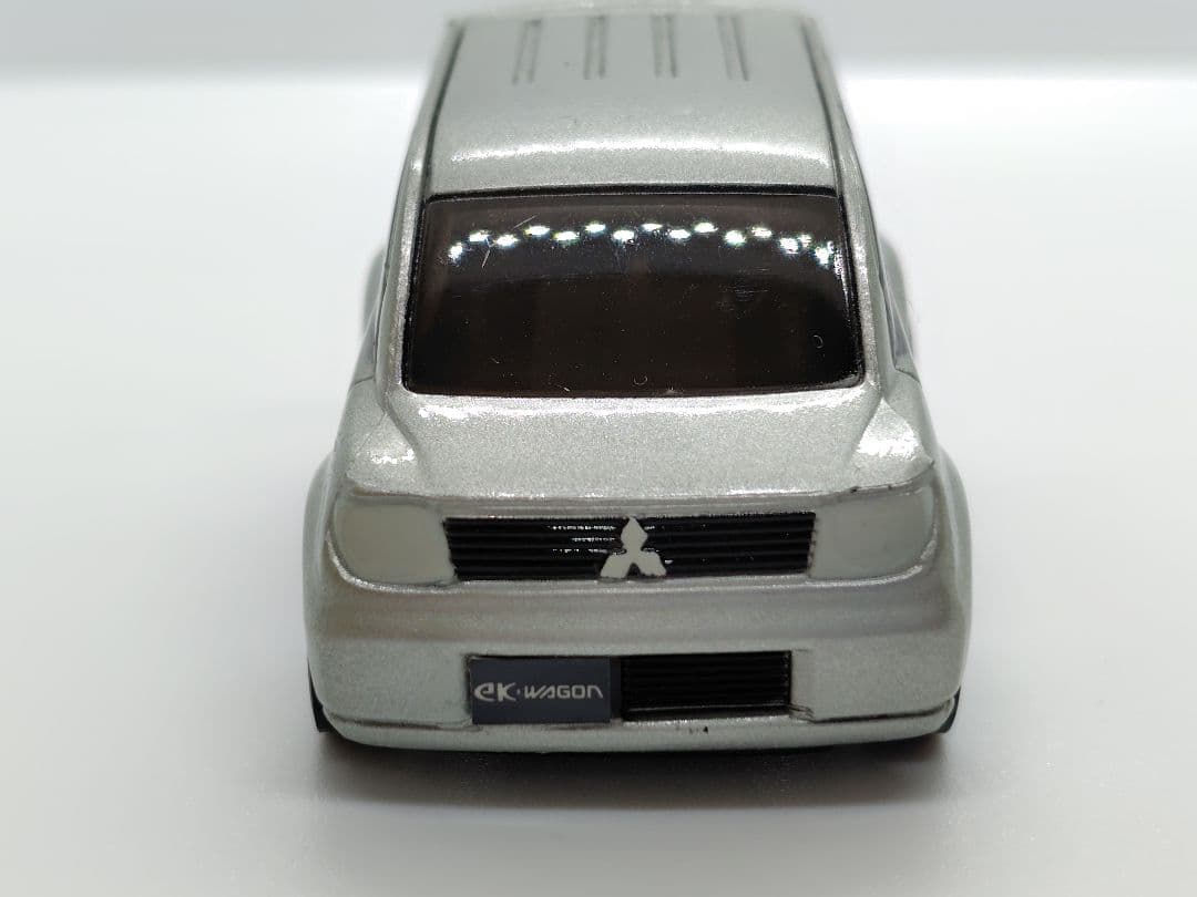 9台セット　ミニカー　三菱　ekワゴン　プルバック　カラーサンプルミニカー