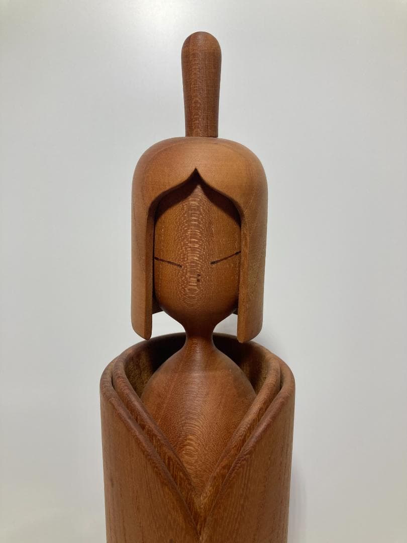 希少　美品　志藤　尚山　こけし　【初音】　約44㎝　箱付き　shozan