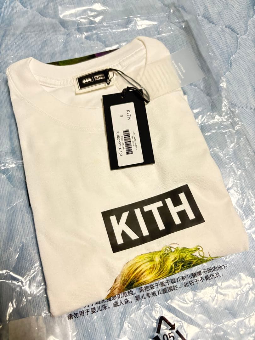 K*A様 【新品】Kith x Batman Joker Tee White S