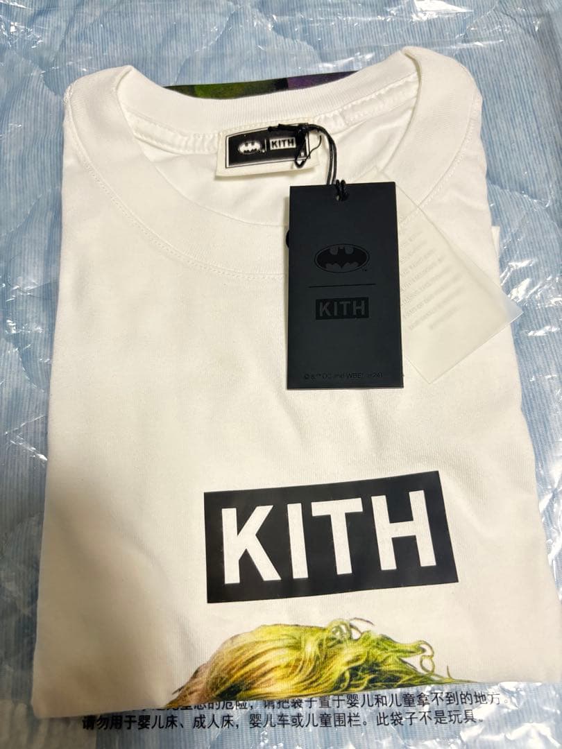 K*A様 【新品】Kith x Batman Joker Tee White S