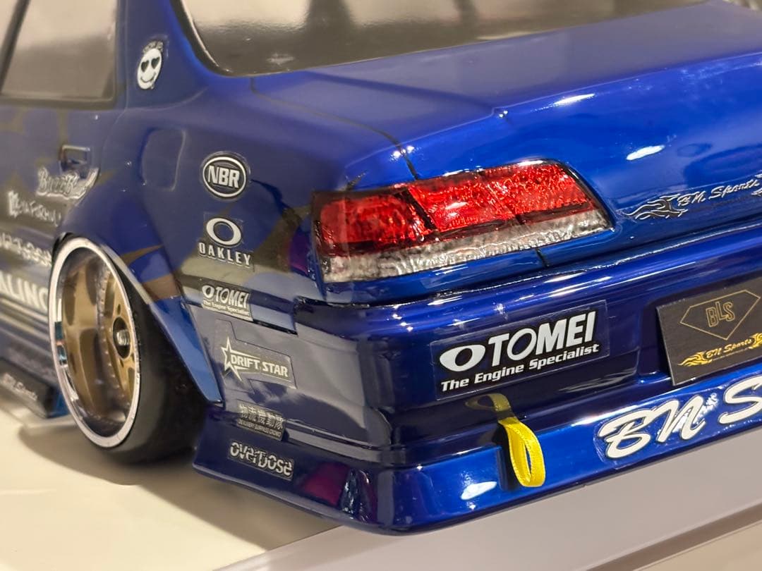 ラジコンボディ パンドラRC BNスポーツ トヨタ クレスタ 塗装済未走行