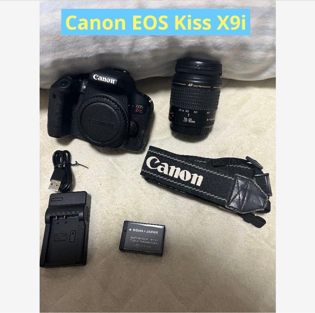 保証付　キャノン 超高画質　canon kiss x 9i標準レンズセット