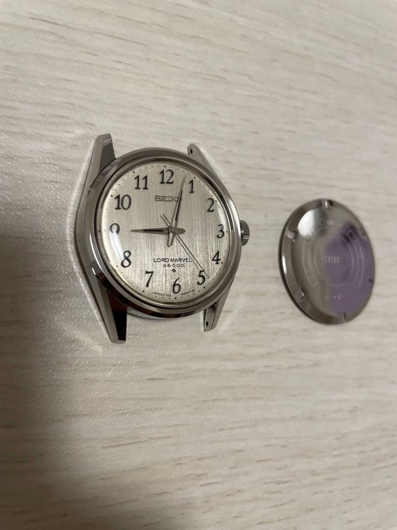 SEIKO ロードマーベル　36000 シースルーバック