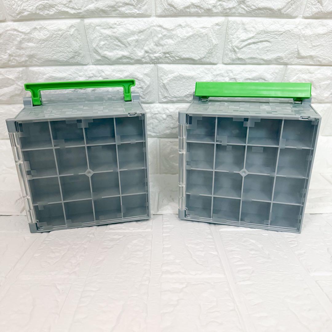 美品！マイクラ　ミニフィギュア64個コレクティングケース2個マイケシDXチェスト