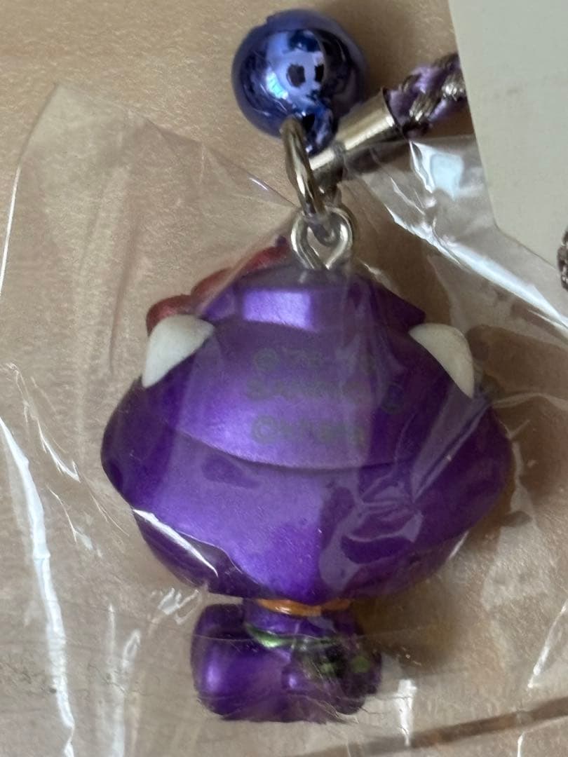 エヴァンゲリオン ハローキティ 初号機 根付け ストラップ 希少品