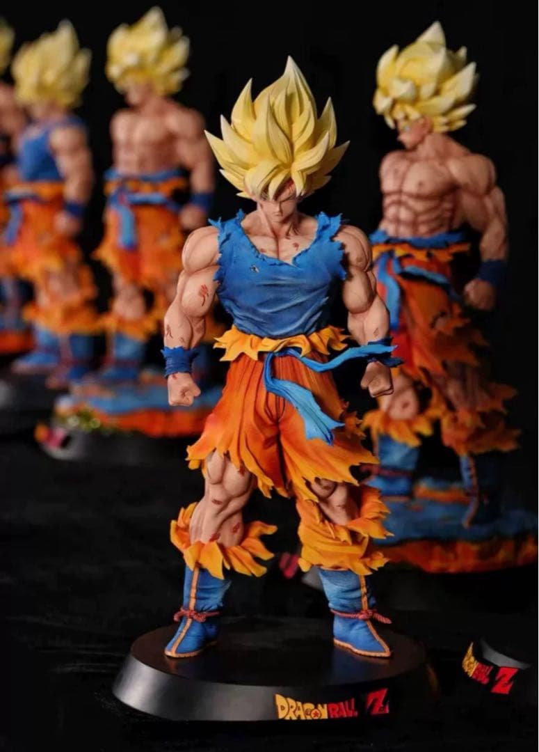 ドラゴンボール 孫悟空 ガレキ ガレージキット スタチューX①⑥③