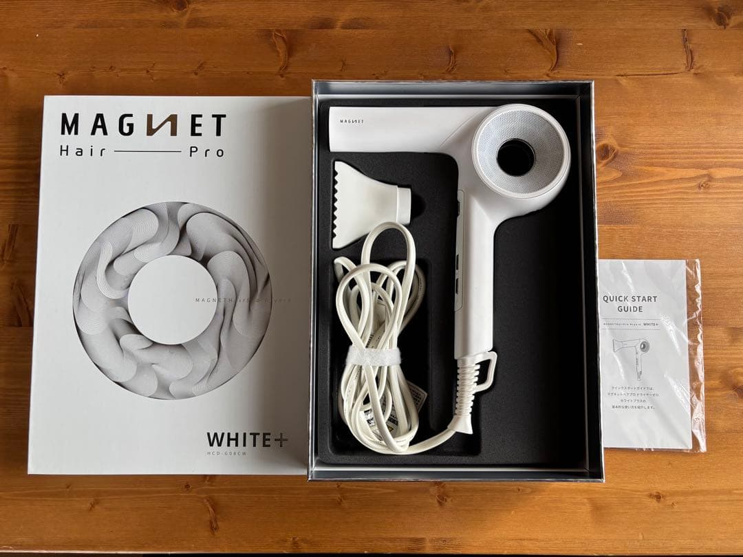 【HOLISTIC cures】 マグネットヘアプロドライヤーゼロ (ホワイト)