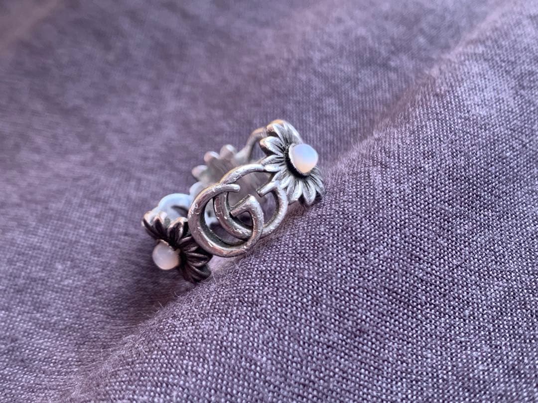 GUCCI フラワーリング　14号