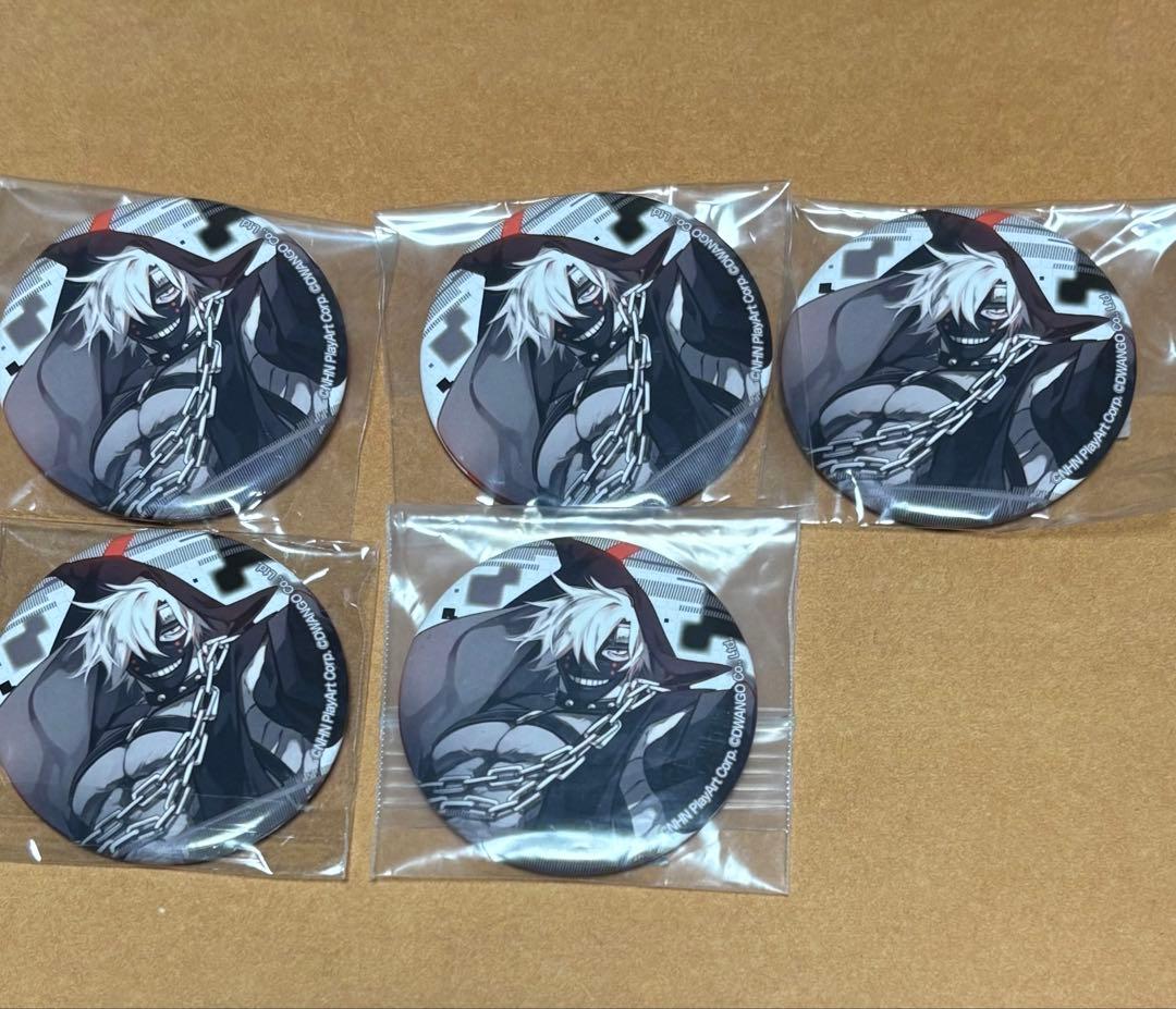 コンパス　缶バッジ　サーティーン　13 マルイ　5点セット　等身