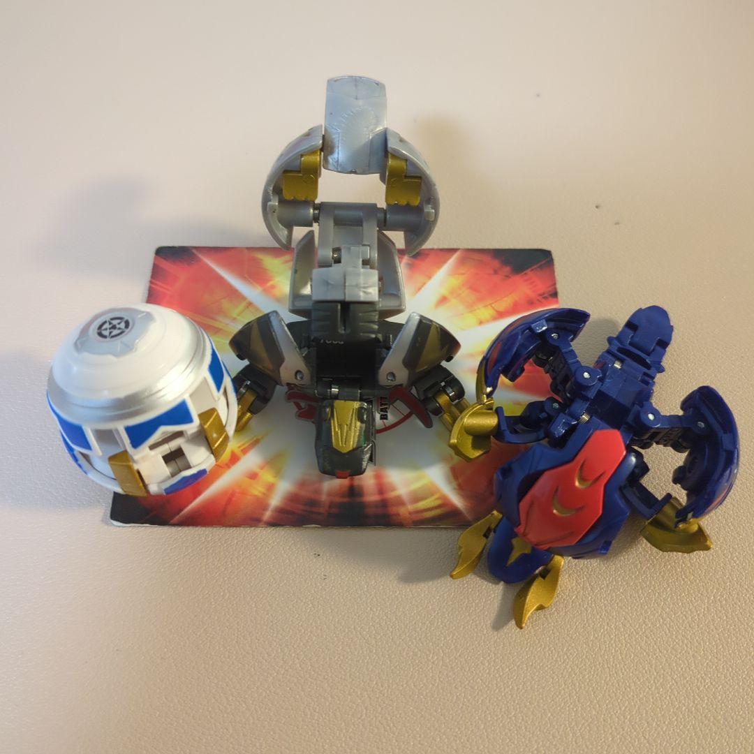 爆丸 ジバデッキ 磁フドウ 灘スラグ 門ジール　カード付き