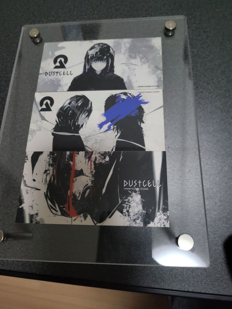 DUSTCELL アートカードセット アクリル板付き