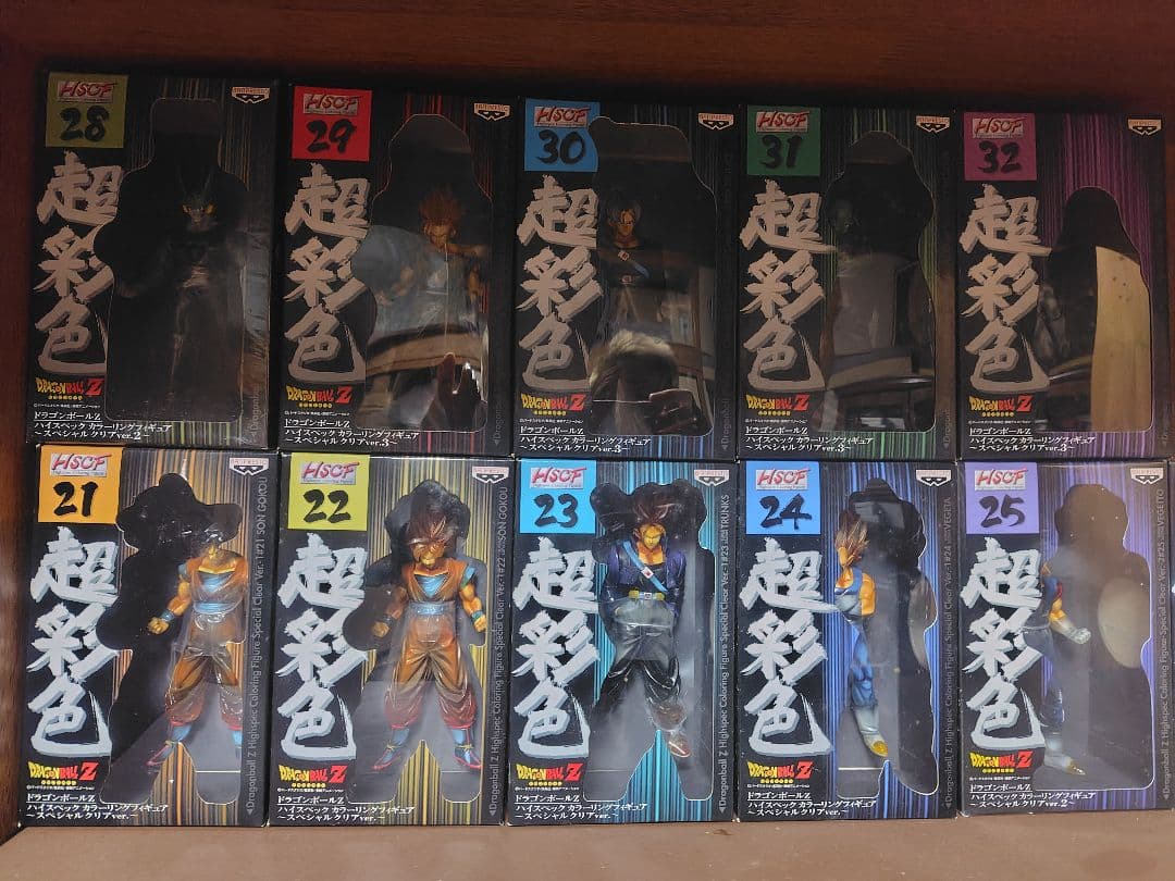 ドラゴンボールZ 超彩色 ハイスペックカラーリング フィギュア32体おまけ6体