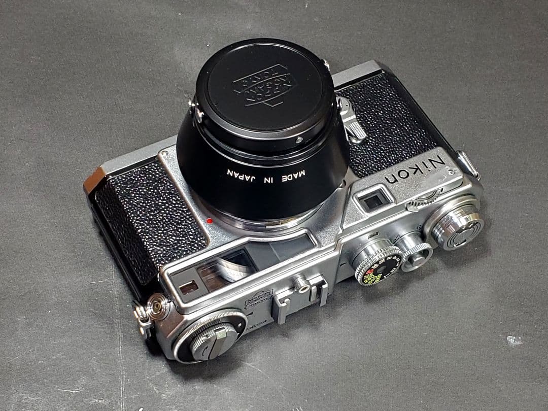 ニコンSP白ボディー50mm1.4　レンズフィルター/新品フード付