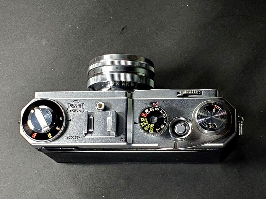 ニコンSP白ボディー50mm1.4　レンズフィルター/新品フード付