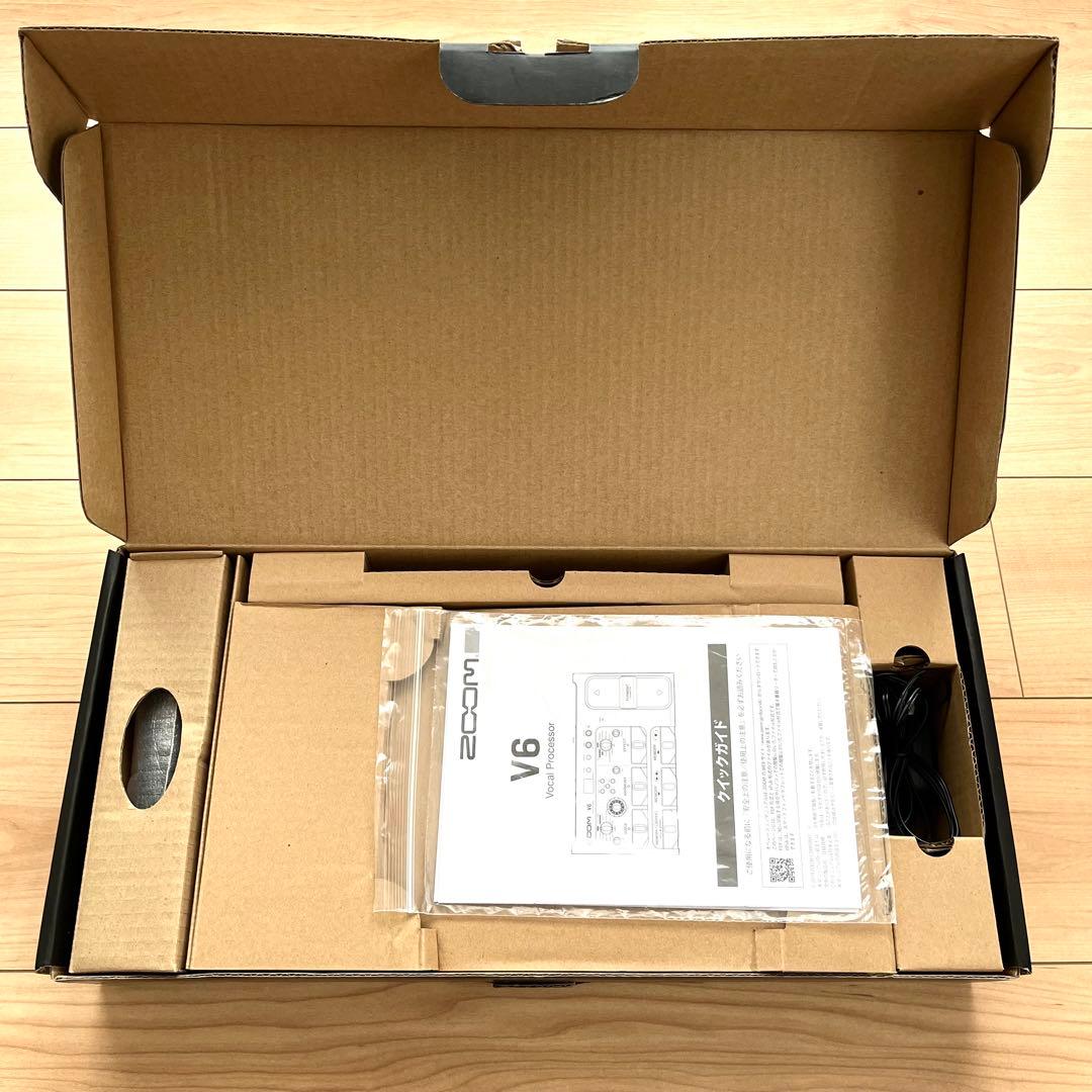 ZOOM ズーム　V6 Vocal Processor エフェクター　マイク付き