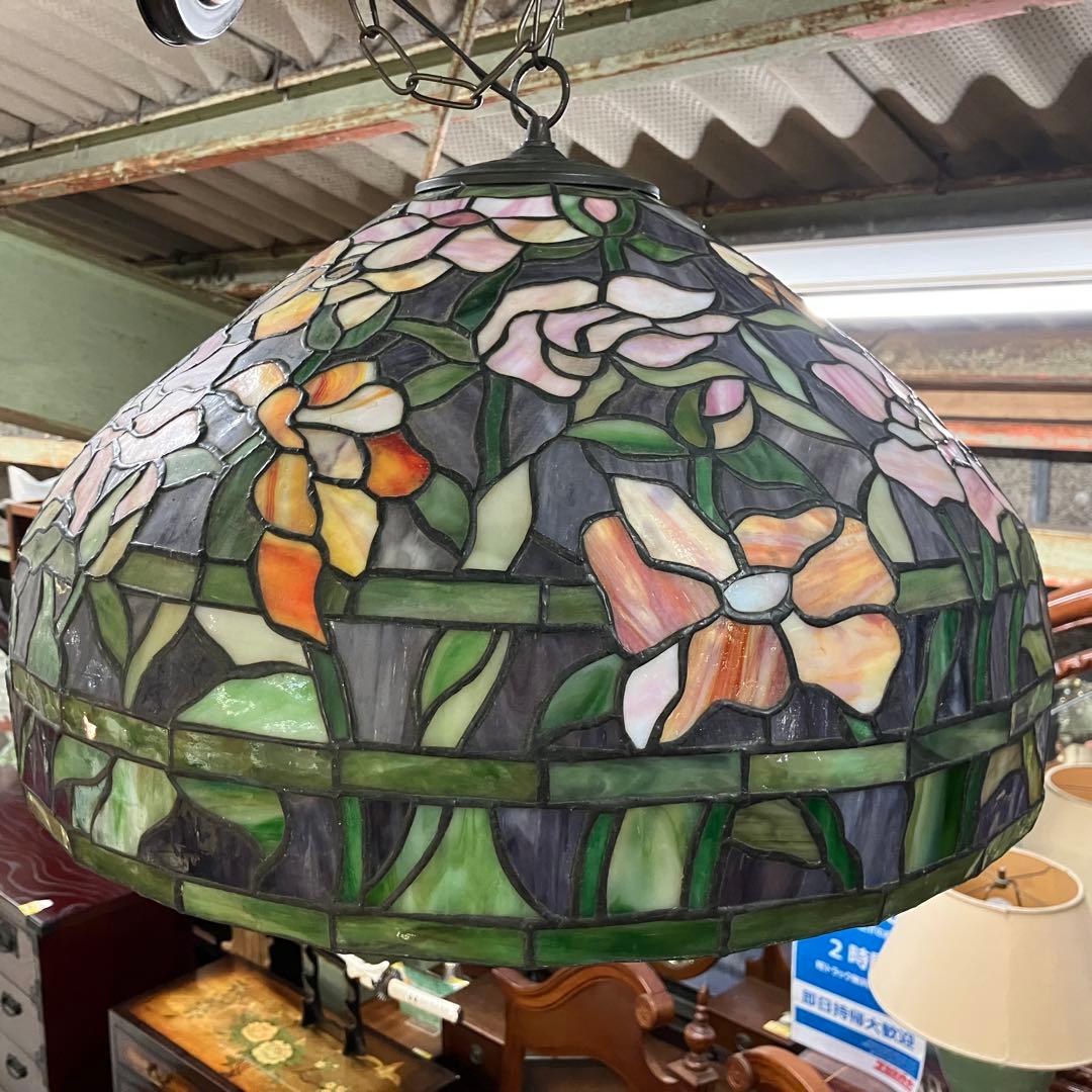 ステンドグラス照明 ペンダントライト 吊り下げ アンティーク クラシック