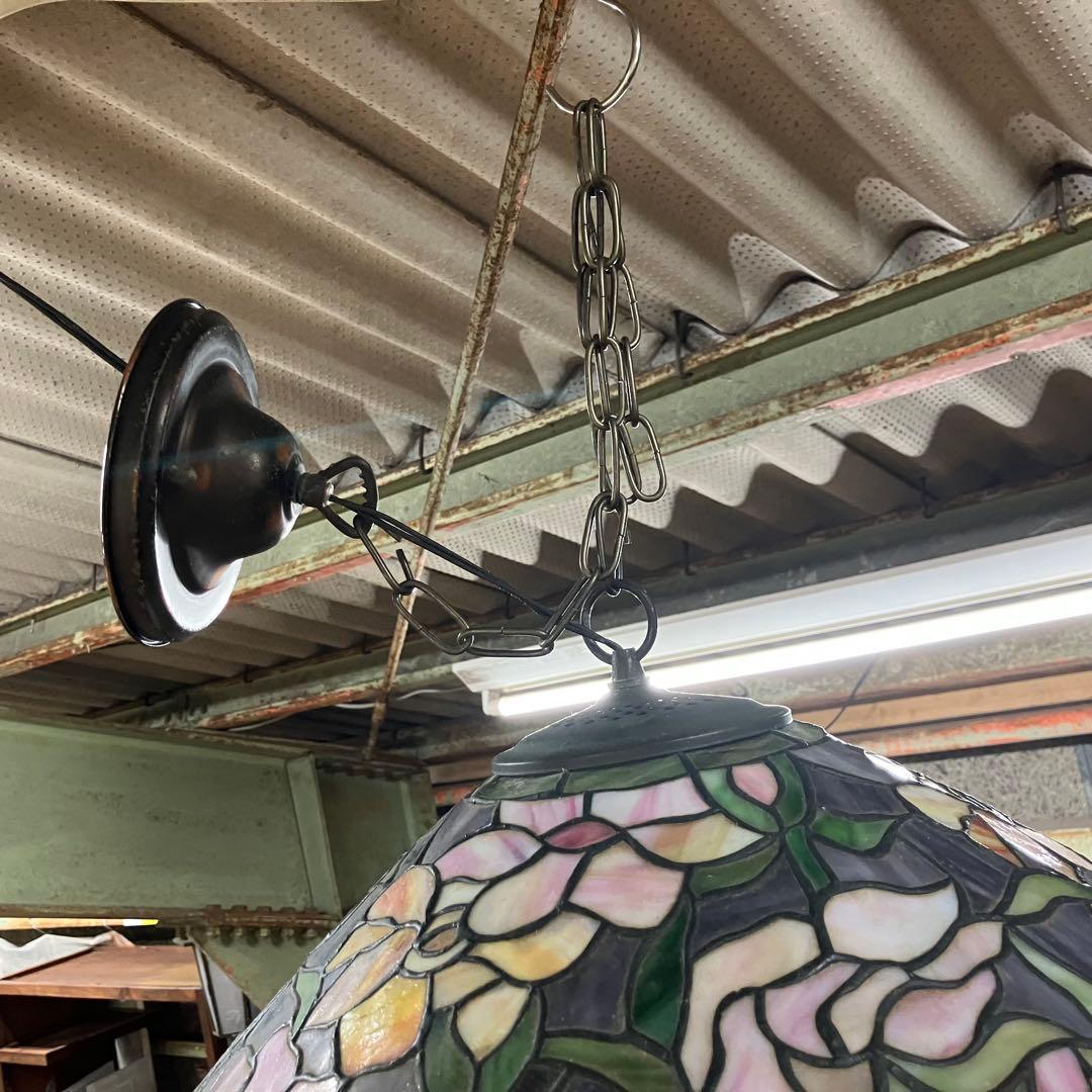 ステンドグラス照明 ペンダントライト 吊り下げ アンティーク クラシック