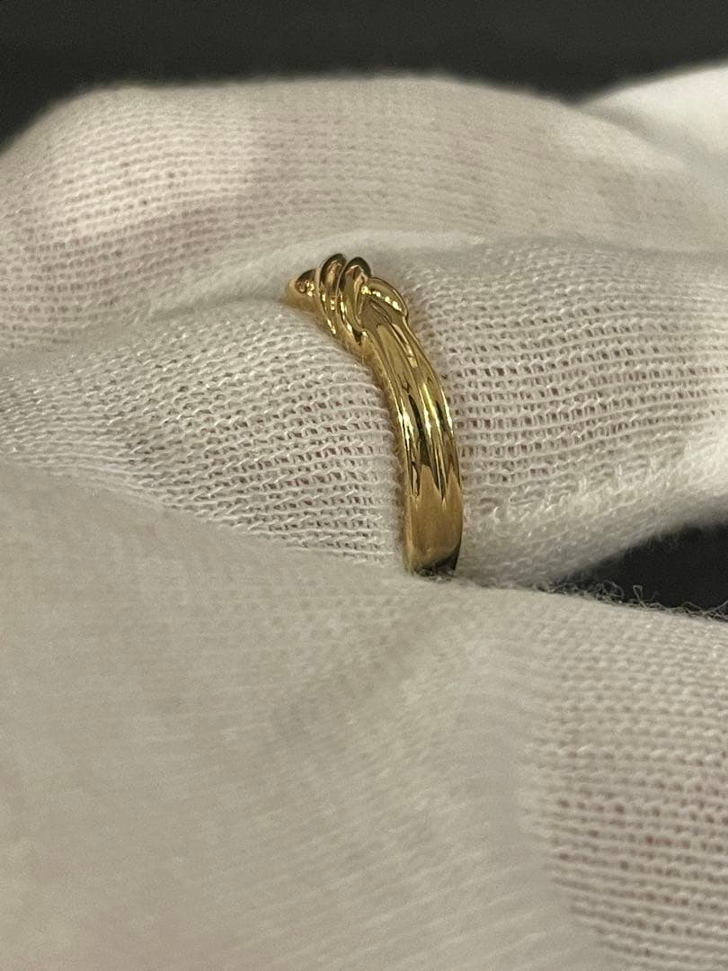 K18リング 18金指輪　k18 地金リング　18金ジュエリー　ゴールド