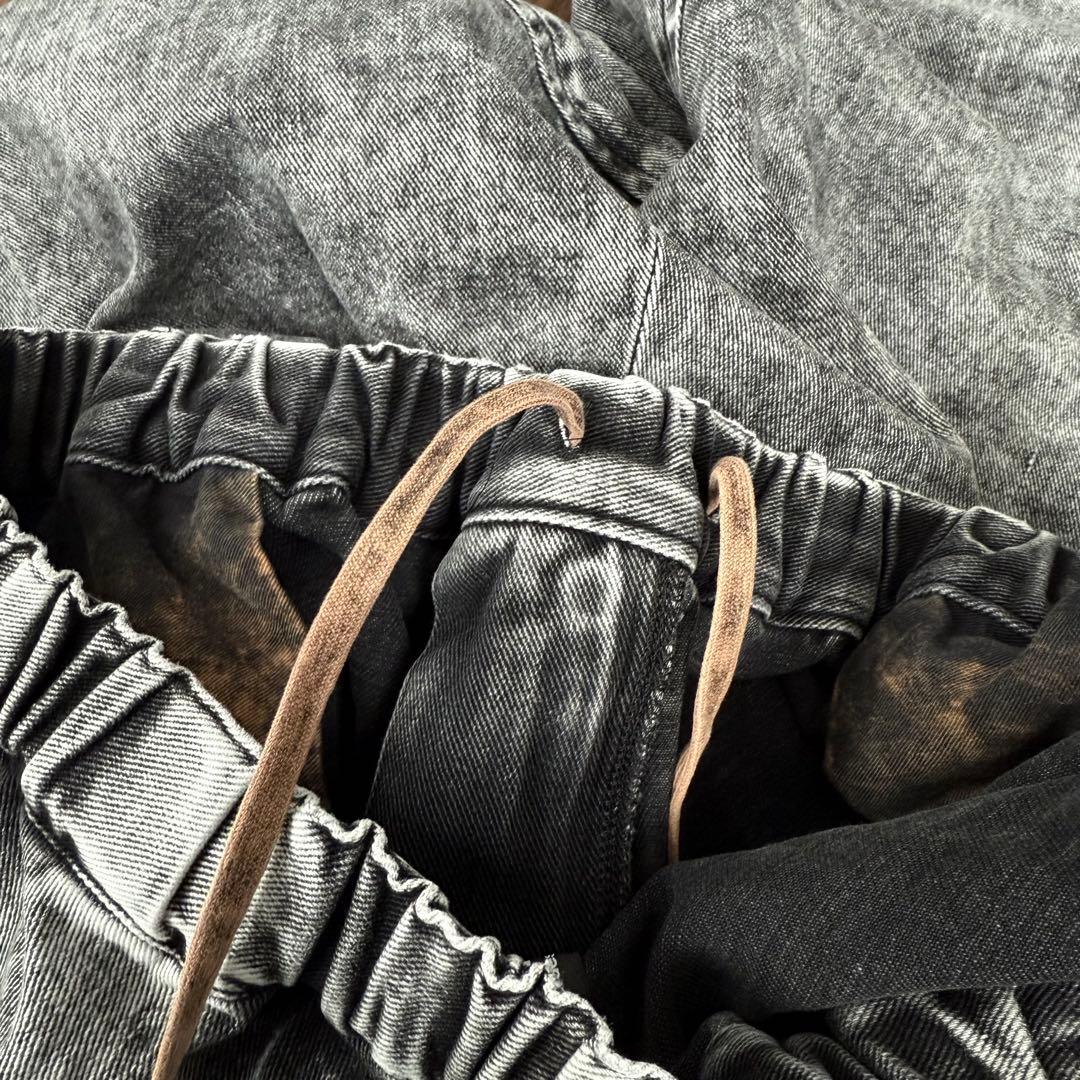 20SS BLACK COMME des GARCONS デニムサルエルパンツ