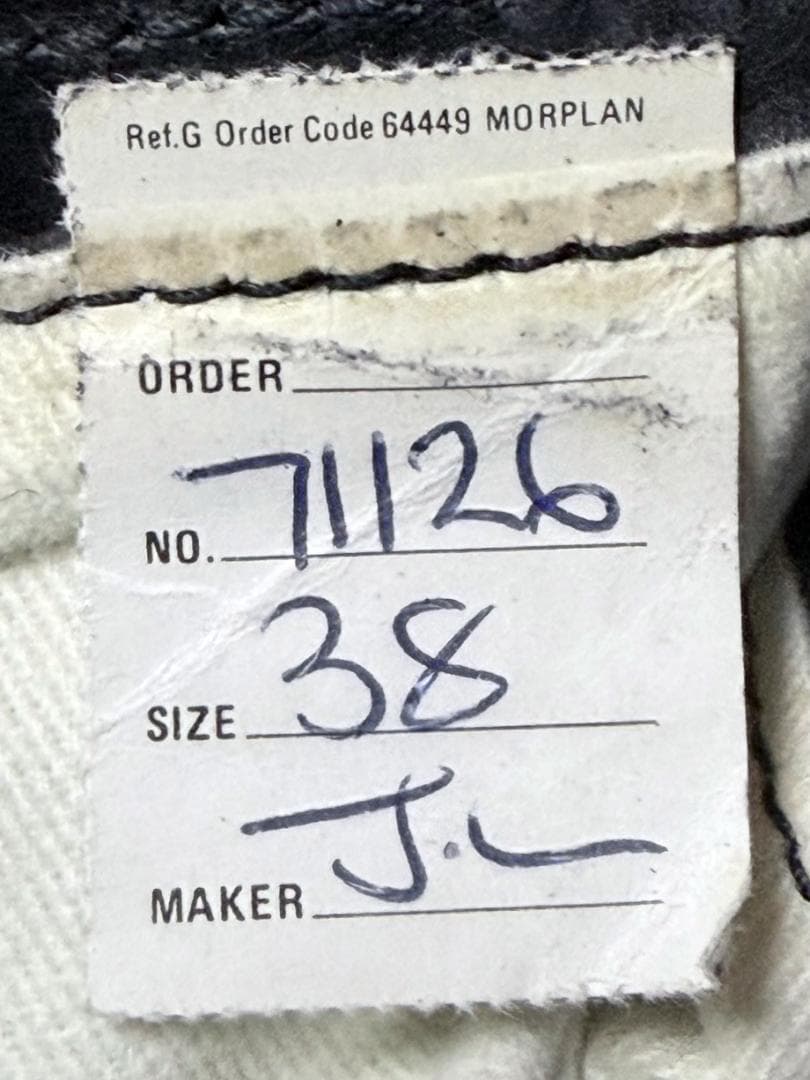 【美品／J.Lサイン入】エアロレザー ハーフベルト 38 自立 ホースハイド