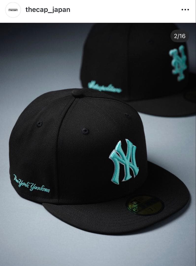 THE CAP 別注　ザキャップ　ヤンキース　ニューエラ 59FIFTY メッツ