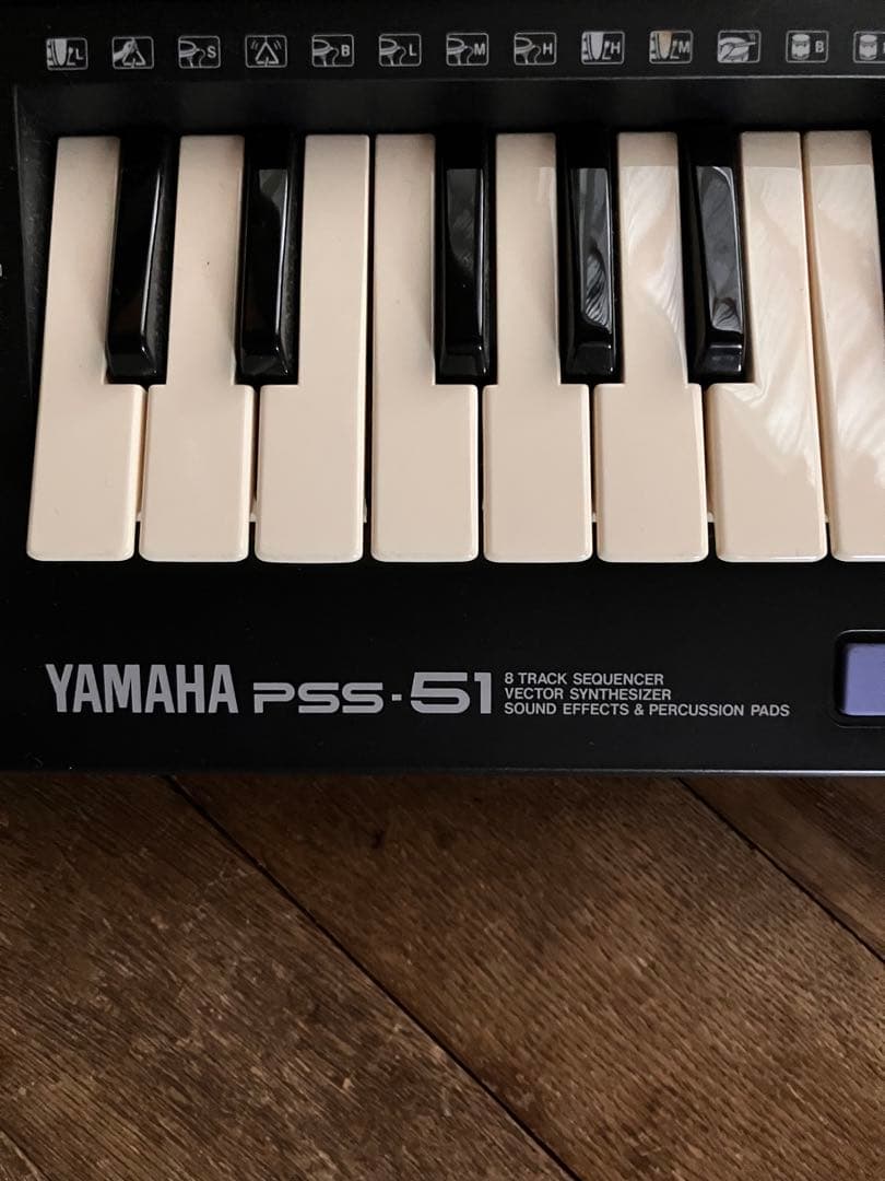 YAMAHA PSS-51 ポータブルキーボード 取扱説明書・専用ケース付
