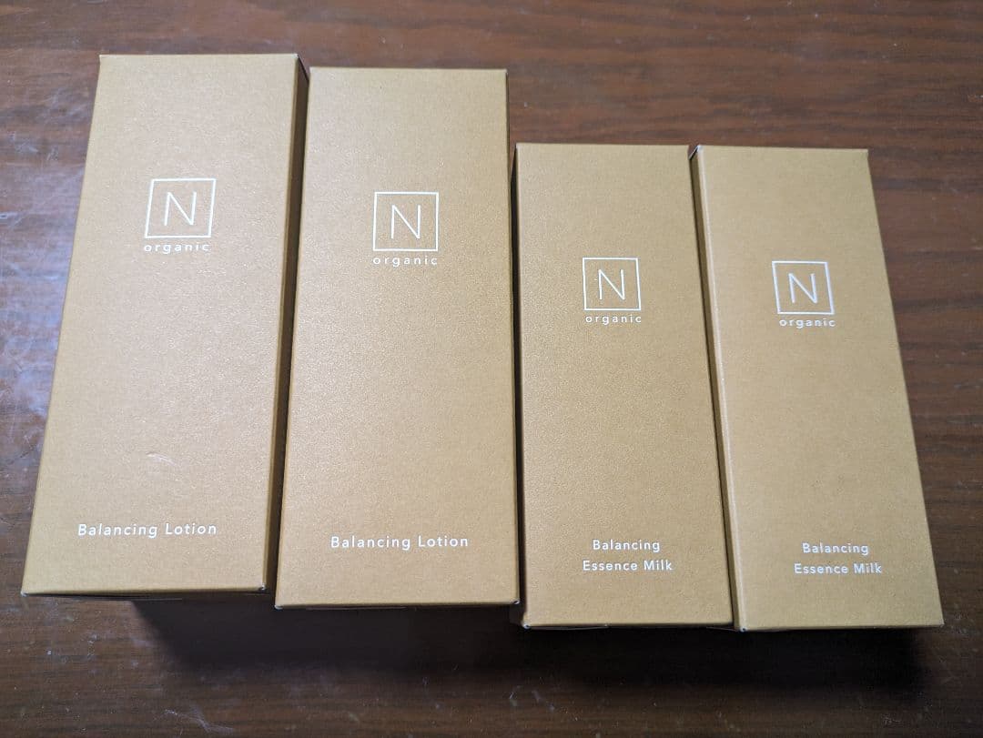 N オーガニック バランシングローション & エッセンスミルク 4本セット