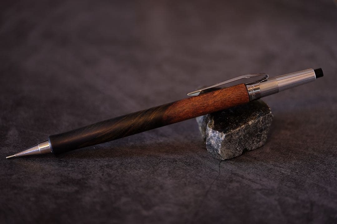 高村杢工房 製図用シャープペンシル　PG5木軸カスタム0090 黒檀