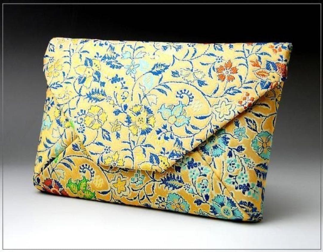 京都発　錦匠　龍村美術織物　/　数奇屋袋　早雲寺文台裂　⭐️【日本製】【新品】⭐️