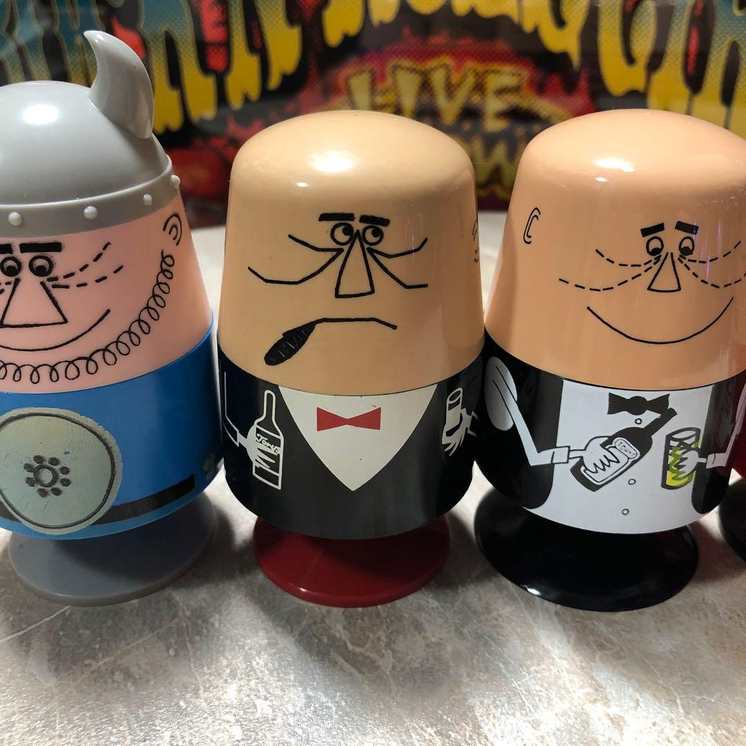 サントリー＊アンクルトリス＊トリスおじさん＊つまようじ＊柳原良平＊５点セット＊