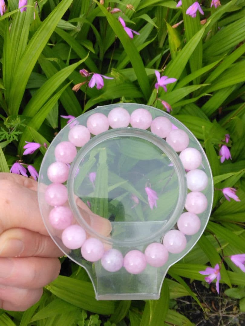 チャロアイト天珠❇天珠ブレスレット⭐龍神λ天然水晶⭐手彫り⭐諏訪大社