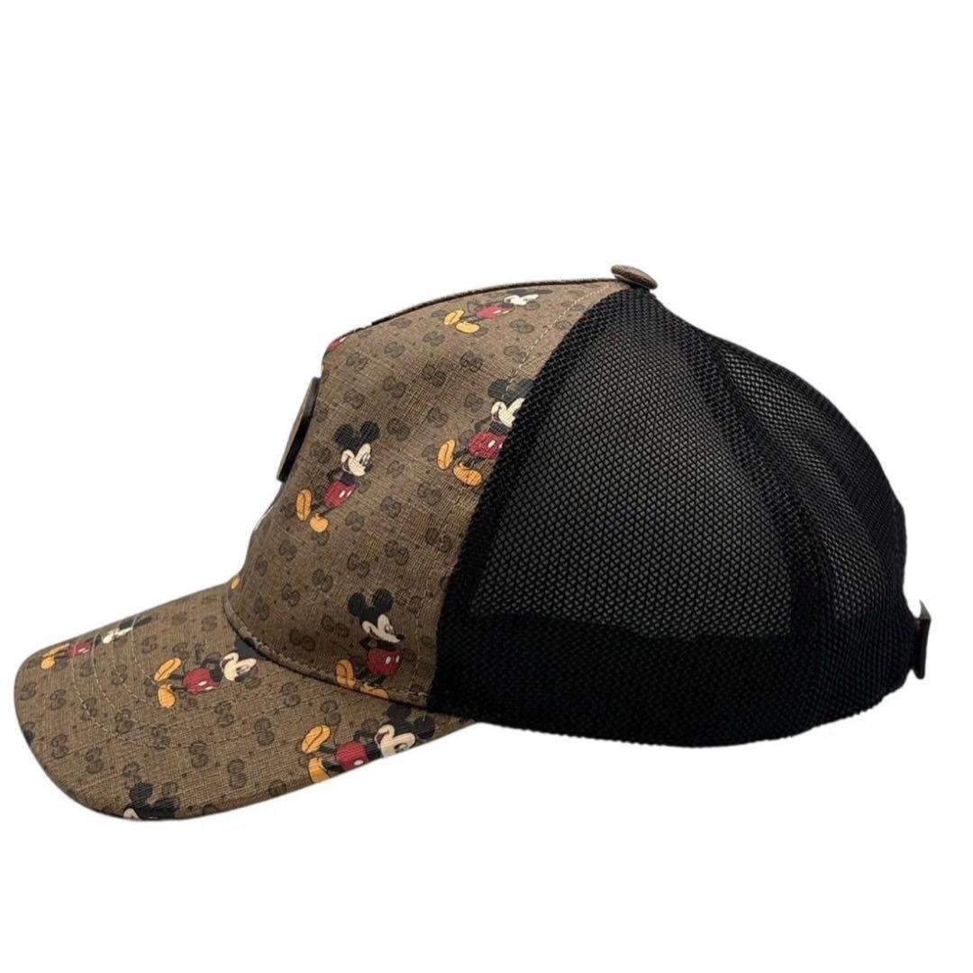 GUCCI グッチ×ミッキーマウス コラボ GGスプリーム 帽子 キャップ
