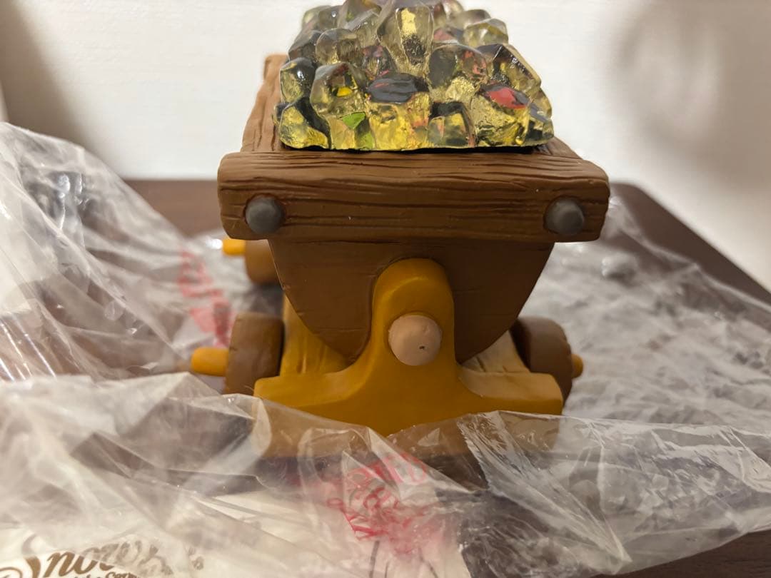 希少　ディズニー　7人の小人　腕時計　マイントレイン　トロッコ　メロディー　時計