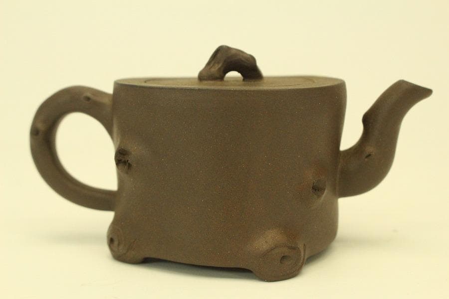 中国美術 煎茶 紫泥 茶器 在印(A738)