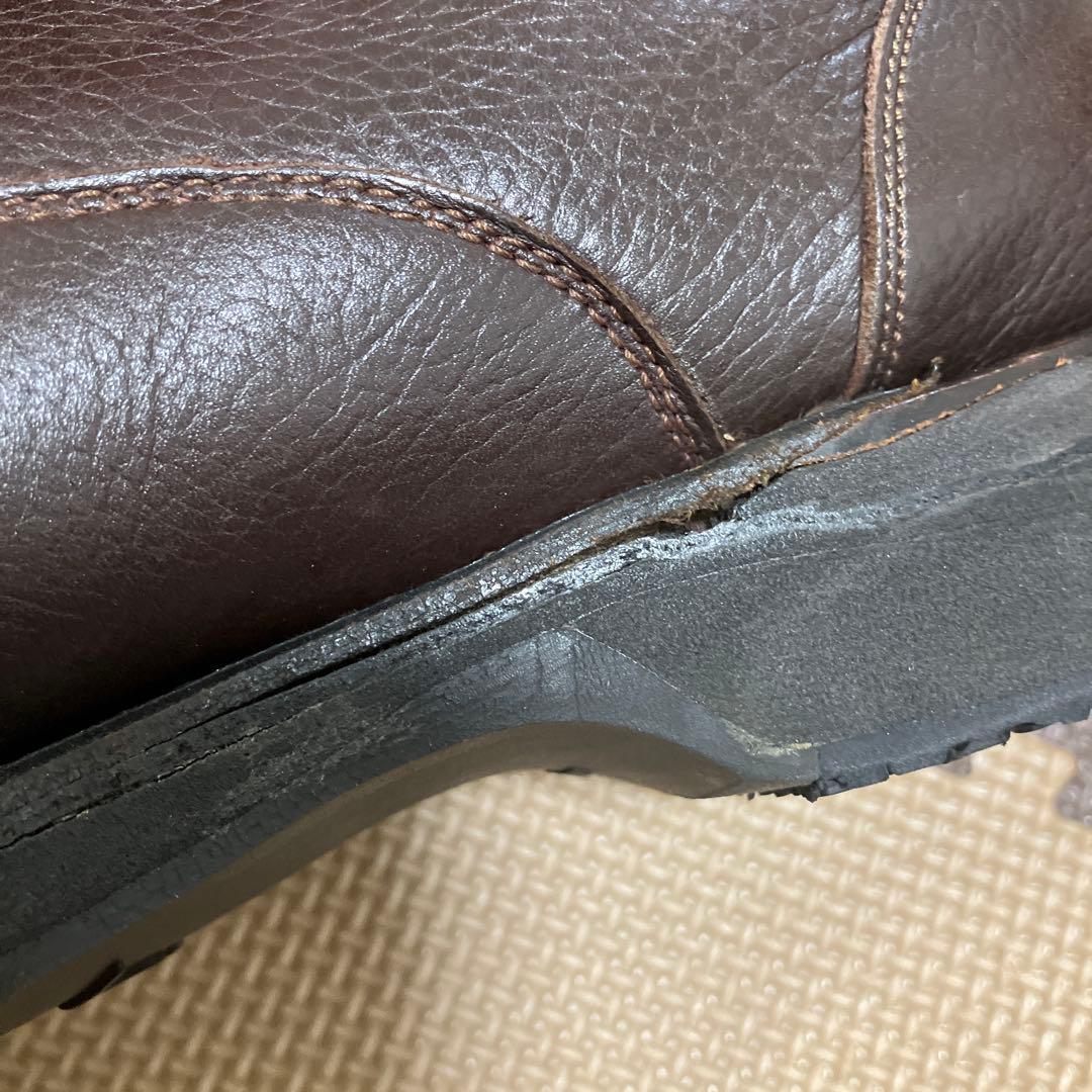 オールデン 旧ロゴ　ブラウン